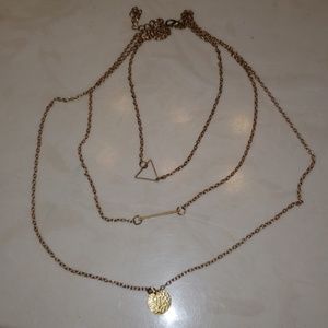 Geometry shapes necklace